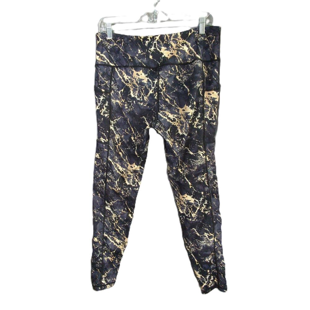 Constantly Varied Gear Leggings Womens XL Black Marble Pockets Squat Proof - Picture 7 of 7